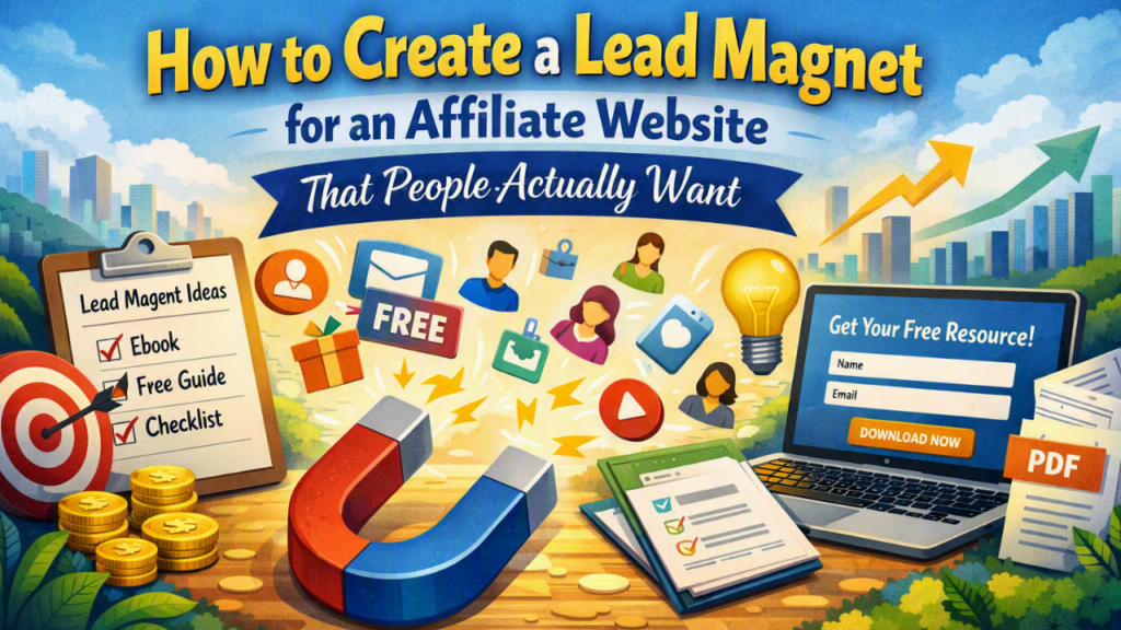How to Create a Lead Magnet for an Affiliate Website