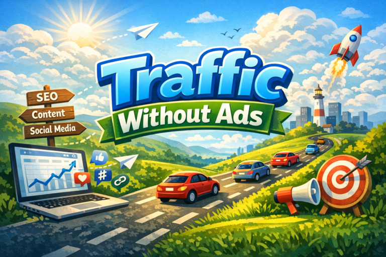 Traffic Without Ads: 7 Free Traffic Plays That Still Work for Affiliates in 2026