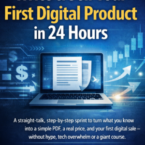 Write & Sell Your First Digital Product in 24 Hours