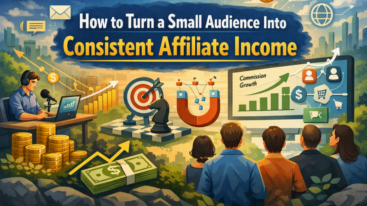 small audience affiliate income